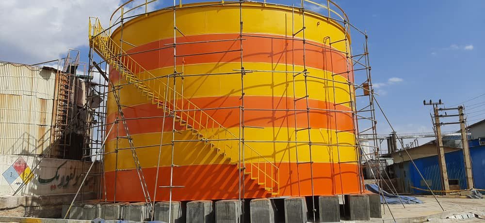 مخزن 1500 مترمکعبی کربن استیل